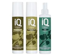 IQ Intelligent Haircare Set - 10-in-1 Multi-Benefit Treatment (250ml), Intense Moisture Shampoo (300ml), and Intense Moisture Conditioner (300ml) - The Solution for Deeply Nourished, Healthy Hair