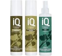 IQ Intelligent Haircare Set - Intense Moisture Shampoo (300ml), and Intense Moisture Conditioner (300ml), 10-in-1 Multi-Benefit Treatment (250ml), - The Solution for Deeply Nourished, Healthy Hair