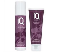 iQ Intelligent Silverising Shampoo 300ml & Silverising Mask 250ml Hair Care Set for Blonde, Grey & Silver Hair - Sulphate-Free