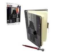 IQ LEGO Star Wars Dotted Notebook with Lightsaber Gel Pen - Darth Vader (53492)
