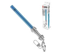IQ LEGO Star Wars Lightsaber Gel Pen with Clip - Azur (53514) | Smooth writing blue ink, Refillable
