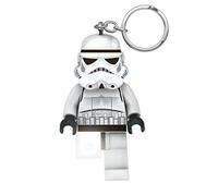 IQ Lego Star Wars Schlüsselanhänger mit LED-Taschenlampe Spielzeuggeschenke für Kinder - 76 mm große Figur - 2 CR2025 Batterien enthalten