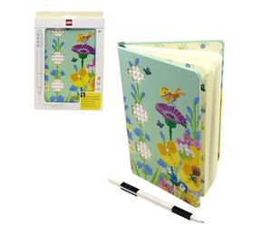 IQ LEGO Stationery Botanical Reclaim & Recycle Polka Dot Notebook with Gel Pen (53502)