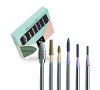 IQ NAILS Expert Pro Nail Drill Bits Set - Premium Professional Tools for Precision Nail Care - Highly Durable - For Professionals and Amateurs Alike - High Precision