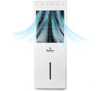 iQ Pure Breeze 10EX Portable Evaporative Air Cooler | Compact Cooling Fan, 3 Speed Settings, 8 L Water Tank, Remote Control & Wheels, For Bedroom, Office & Living Spaces