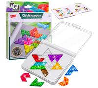 IQ Puzzle, Tangram Puzzle Jigsaw Block Brain Teaser Puzzles for Kids 6+ Years, Hexagrom Stitch Jigsaw Puzzles IQ Games Educational Learning Toys Birthday Gift for Girls Boys
