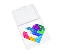 IQ Travel Puzzle Game Brain Teaser for Kids Adults Educational Toy with 120 Training Learning (14.5cm)