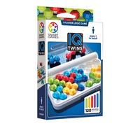 SmartGames - IQ Twins, Puzzle Game with 120 Challenges, 7+ Years