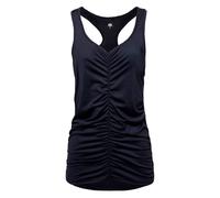 IQ Women's Ilaos Ruched Training Tank Top in Black | Size: XS IQ Black XS