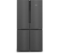 Siemens iQ500 KF96NAXEAG side-by-side refrigerator Freestanding 605 L E Black