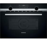 Siemens IQ-500 CM585AGS1B 44 Litre 45cm High, Built In Combination Microwave Oven - Stainless Steel, Stainless Steel