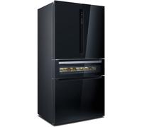 iQ700 French Door Bottom Glass 183 x 90.5 cm Black, Total noFrost KF96RSBEA