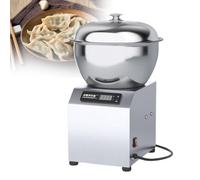 IqdZynx Professional Bakery Dough Mixer 2200W, Commercial Spiral Kneader with Timer Control, Stainless Steel Bowl, Forward/Reverse Dough Machine 5-8kg for Restaurant Baking 8KG/18QT