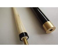 IQGAMESROOM full size 2 Piece Pool / Snooker Cue ,11mm screw on tip with soft Carrying Case