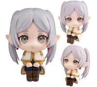 IQITOYS 11CM Big Head Frieren Figure Frieren: Beyond Journey's End Anime Figure Sitting Posture Model Statue Cute Decoration PVC Material Gifts for Fans