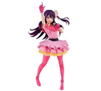 IQITOYS 20CM Hoshino Ai Figure Oshi no Ko Anime Figure Singing Styling Model Statue Desktop Decoration PVC Material Gift for Fans and Friend (A)