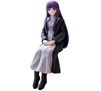 IQITOYS Fern Figure Frieren: Beyond Journey's End Anime Figure Stand and Sitting Posture Model Statue Cute Decoration PVC Material Gifts for Fans (Sitting Posture)