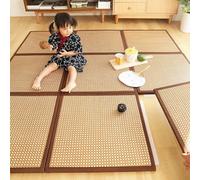 IQOAIJ Traditional Tatami Mat Japanese Tatami Mattress for Floor Sleeping,003,180 x 180 cm