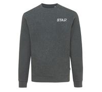 IQONIQ Men's Denali Cotton Undyed Sweatshirt in Dark Grey | Size: Small IQONIQ Dark Grey S