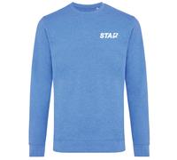 IQONIQ Men's Denali Cotton Undyed Sweatshirt in Duck Egg Blue | Size: Medium IQONIQ Duck Egg Blue M