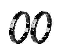 IQPDYV Hematite Bracelet for Men Natural Hematite Stone Beads Stretch Bracelets Restore Your Confidence Male Energy Jewelry Gift, One Size, Stone, No Gemstone