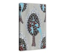 IQTFHGB Art Nouveau Nature Art Posters(1) Canvas Poster Wall Art Decor Print Picture Paintings for Living Room Bedroom Decoration 20x30inch(50x75cm)