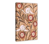 IQTFHGB Art Nouveau Nature Art Posters Canvas Poster Wall Art Decor Print Picture Paintings for Living Room Bedroom Decoration 08x12inch(20x30cm)