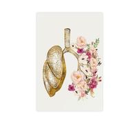 IQTFHGB Human Organ Anatomy Canvas Poster Bedroom Decor Landscape Office Room Decor Gift 16x24inch(40x60cm)