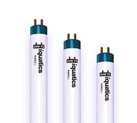 iQuatics Aquarium Tropical Fish Tank Fluorescent Light Bulb T5 (3 Pack), Purple, 24w 550mm 22"