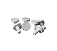 iQuatics Ceramic Marine Coral Frag Plugs 100% Pollution & Chemical Free, Standard, Pack of 25