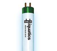 iQuatics Juwel Compatible Aquarium Fluorescent Light Bulb T5 (Single), Aqua Blue 50:50, 54w 1200mm 48”