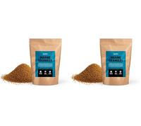 iQuatics Marine Perfectly Nutritional Balanced Fish Food Granules Medium For all Marine Fish - 300G (Pack of 2)