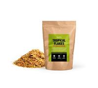 iQuatics Nutritional Tropical Fish Food Flakes With Added Bloodworm -75G