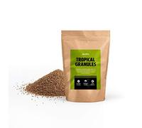 iQuatics Perfectly Balanced Nutritional Tropical Fish Food Granules Medium for all Tropical Fish - 300G
