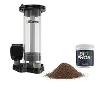 iQuatics Phosphate Media Reactor with Unique Fluidising Plate, Reactor + Pump+ BioPhos 80