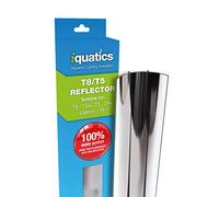 iQuatics T5/T8 Aluminium Reflector-Increased output by up to 100%, 24W T5 / 15W T8, Twin Pack