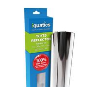 iQuatics T5/T8 Aluminium Reflector-Increased output by up to 100%, 54W T5 / 36W T8, Single