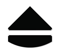 iQuatics Universal Fish Tank Lid Replacement, Trigon 190 Without Holes