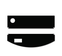 iQuatics Universal Fish Tank Lid Replacement, Vision 180 With Holes