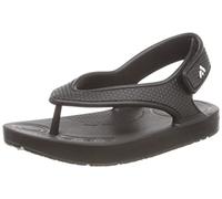 Fitflop Boy's Unisex iQUSHION Kids Toddler Ergonomic B/Strap FLIP-Flops, Black, 7 UK Child
