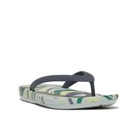 Fitflop iQUSHION Kids Junior Swirly Ergonomic FLIP-Flops Sandal, Blue, 1 UK