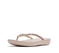 Fitflop Iqushion Multi Crystal Ergonomic Flip Flops Pink EU 36 Woman