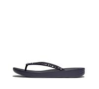 Fitflop Women's iQUSHION Multi-Crystal Ergonomic FLIP-Flops, Navy, 4 UK