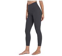 IQYU Leggings Women's 7/8 High Waist Shape Sports Jogging Bottoms Women's Long Women's Leggings Patterned Yoga Trousers Stretch Training Trousers Slim Fit Sports Trousers Slim Sweatpants Sweatpants