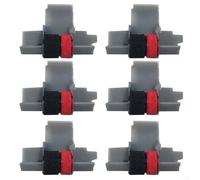 IR-40T Two-Colour Ink Roller 6 Pack for HR-100TM HR-300RC Replacement Ribbon Printing Calculator Accessories