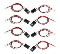 IR Break Beam Sensor 4 Pairs 5V DC Object Counter(With Terminals) | Object counting, automation tasks, tight space fit, 5V for logic level, easy wiring setup