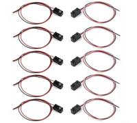 IR Break Beam Sensor 5PCS Infrared Module for Raspberry Pi Smart Car Automation NPN 25cm Range(3MM-25CM)