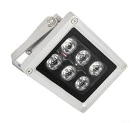 IR Floodlight 6 LED Auto Sensor IP65 for Night Vision IR Floodlight(940nm)