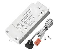 IR Sensor Switch, 120W IR Motion Sensor Light Switch, DC 12V/24V Intelligent Light Switch for Cabinet, UV-Filtering Sensor, Suitable for Incandescent, Halogen, Fluorescent, LED Lamp, Easy Installation