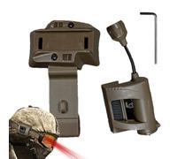 IR Strobe Light, Rail Mount Flashlight - Ultra Bright IR LED Work Lamp - Infrared Survival Signal Light Mounting for Helmets, Helmet Lock Accessories